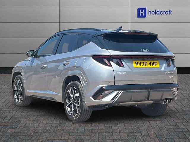 Hyundai TUCSON 1.6T Hybrid N Line 5dr Auto Silver
