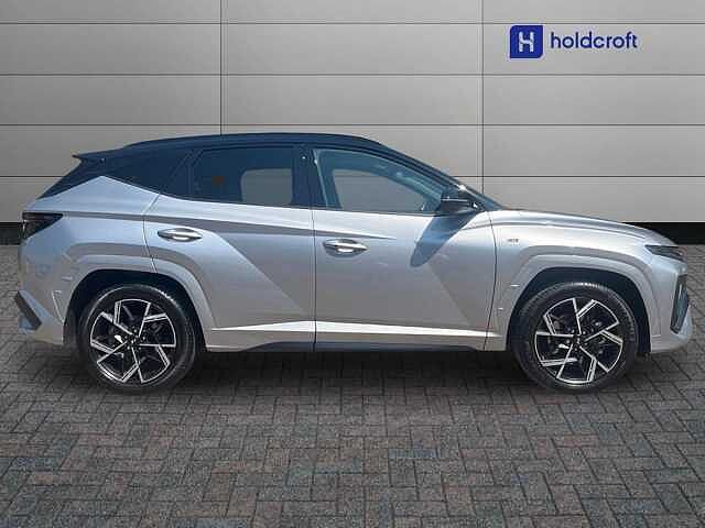 Hyundai TUCSON 1.6T Hybrid N Line 5dr Auto Silver