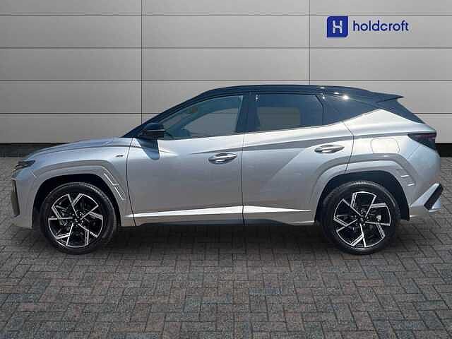 Hyundai TUCSON 1.6T Hybrid N Line 5dr Auto Silver