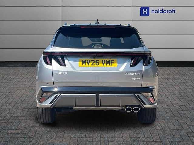 Hyundai TUCSON 1.6T Hybrid N Line 5dr Auto Silver