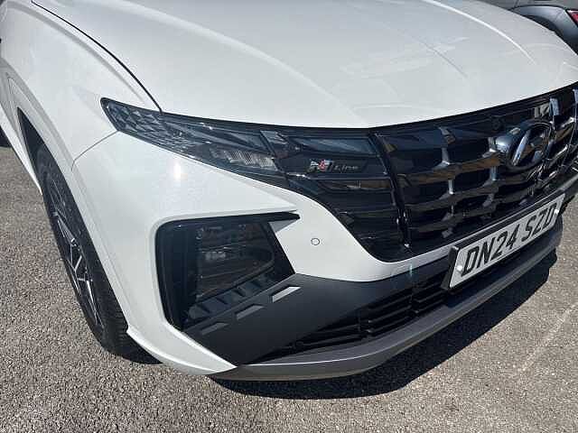 Hyundai TUCSON 1.6 TGDi N Line 5dr 2WD White