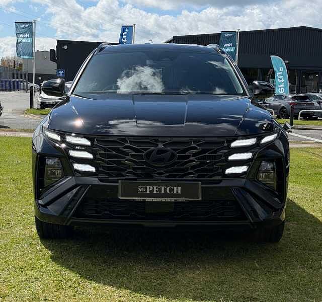 Hyundai TUCSON 1.6T Hybrid N Line 5dr Auto Black