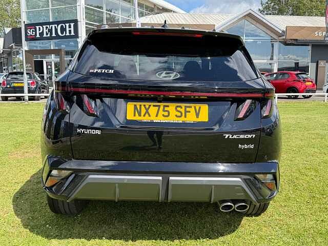 Hyundai TUCSON 1.6T Hybrid N Line 5dr Auto Black