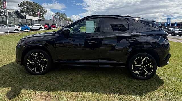 Hyundai TUCSON 1.6T Hybrid N Line 5dr Auto Black