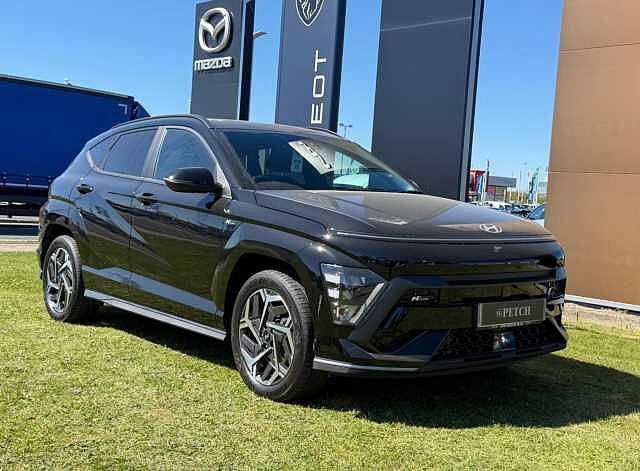 Hyundai KONA 1.6 Hybrid 138 N Line 5dr DCT Black