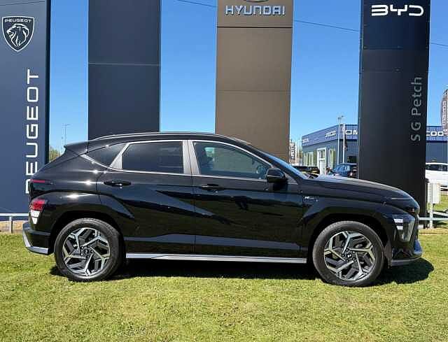 Hyundai KONA 1.6 Hybrid 138 N Line 5dr DCT Black