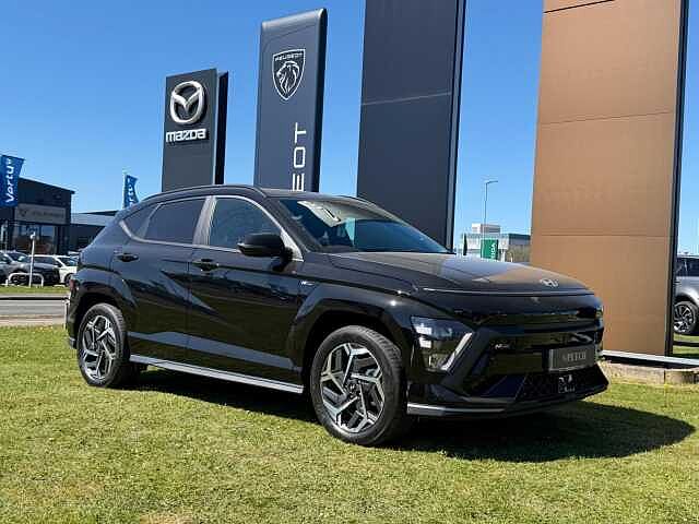 Hyundai KONA 1.6 Hybrid 138 N Line 5dr DCT Black