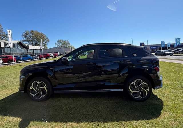 Hyundai KONA 1.6 Hybrid 138 N Line 5dr DCT Black