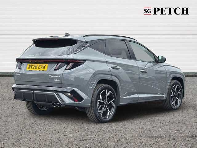 Hyundai TUCSON 1.6T 239 Hybrid N Line Edition 5dr Auto Grey