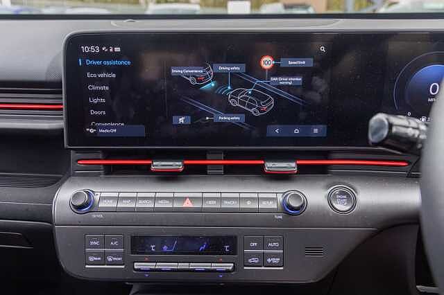 Hyundai KONA 1.6 Hybrid 129 N Line 5dr DCT Black