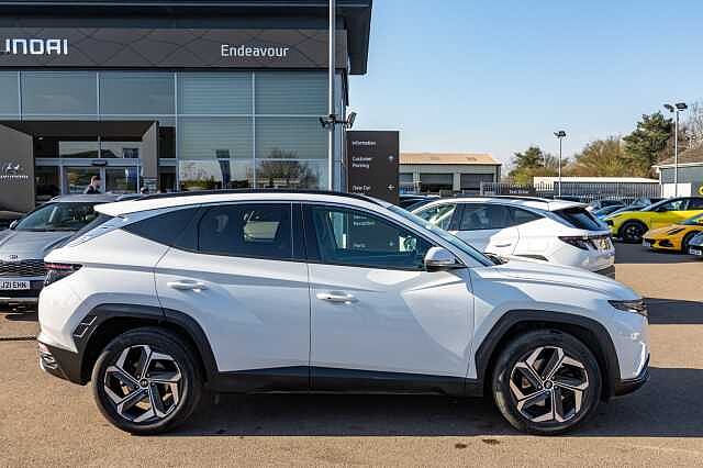 Hyundai TUCSON 1.6 TGDi Hybrid 230 Premium 5dr 2WD Auto White