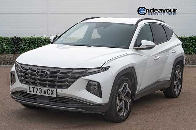 Hyundai TUCSON 1.6 TGDi Hybrid 230 Premium 5dr 2WD Auto White