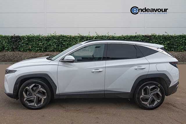 Hyundai TUCSON 1.6 TGDi Hybrid 230 Premium 5dr 2WD Auto White