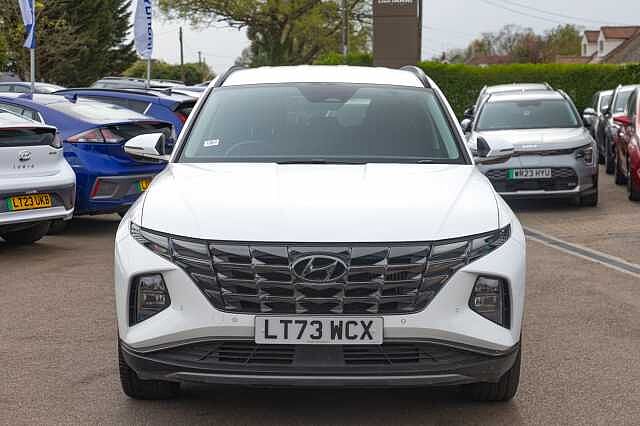 Hyundai TUCSON 1.6 TGDi Hybrid 230 Premium 5dr 2WD Auto White