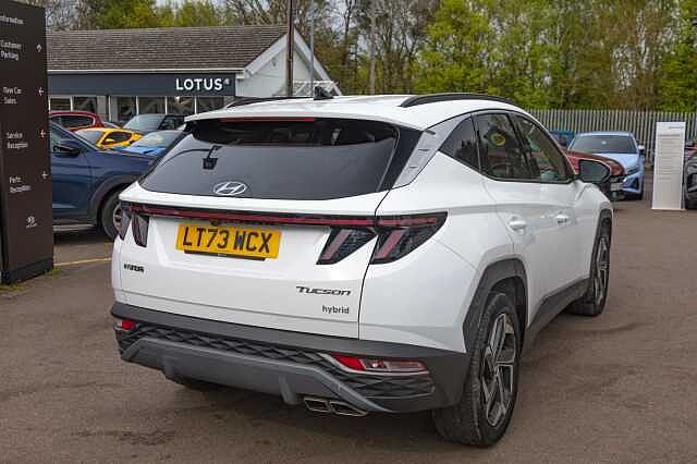 Hyundai TUCSON 1.6 TGDi Hybrid 230 Premium 5dr 2WD Auto White
