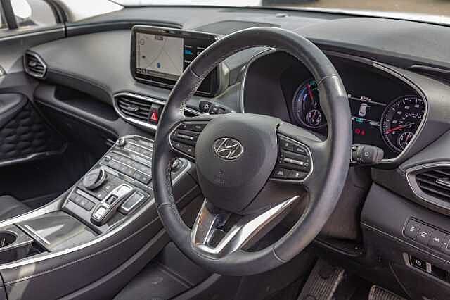 Hyundai SANTA FE 1.6 TGDi Hybrid Premium 5dr Auto Silver