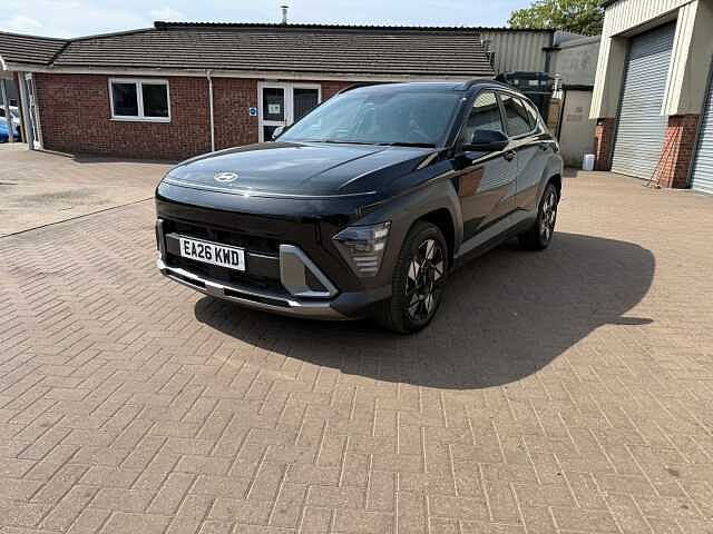 Hyundai KONA 1.6T 138 Ultimate 5dr Black