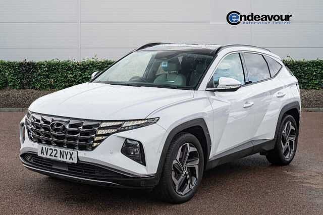 Hyundai TUCSON 1.6 TGDi Hybrid 230 Ultimate 5dr 2WD Auto White