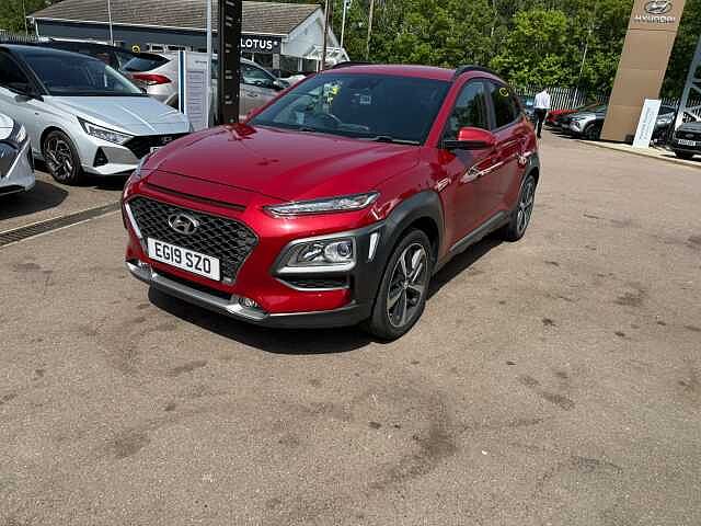 Hyundai KONA 1.0T GDi Blue Drive Premium SE 5dr Red