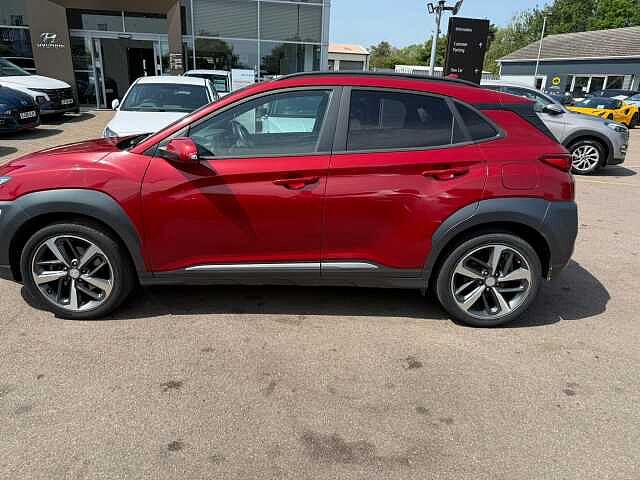 Hyundai KONA 1.0T GDi Blue Drive Premium SE 5dr Red