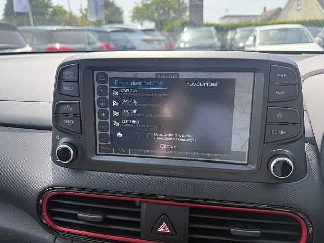 Hyundai KONA 1.0T GDi Blue Drive Premium SE 5dr Red