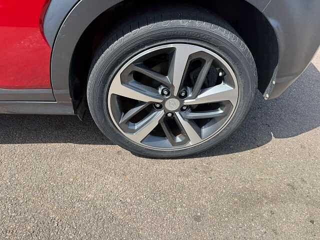 Hyundai KONA 1.0T GDi Blue Drive Premium SE 5dr Red