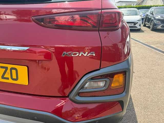 Hyundai KONA 1.0T GDi Blue Drive Premium SE 5dr Red