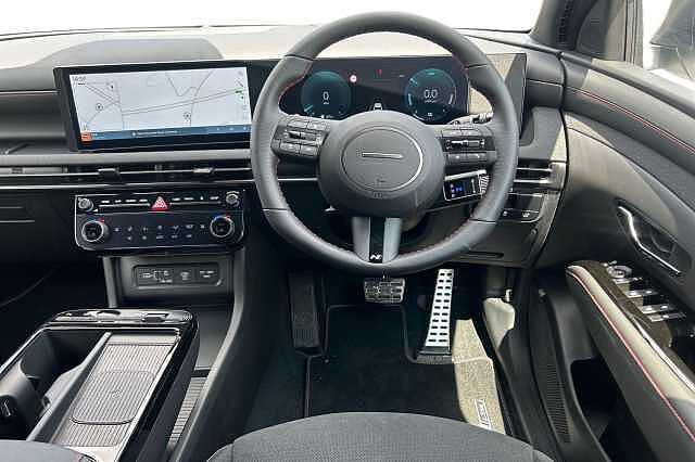 Hyundai TUCSON 1.6T 239 Hybrid N Line Edition 5dr Auto White