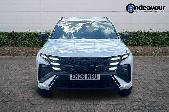 Hyundai TUCSON 1.6T 239 Hybrid N Line Edition 5dr Auto White