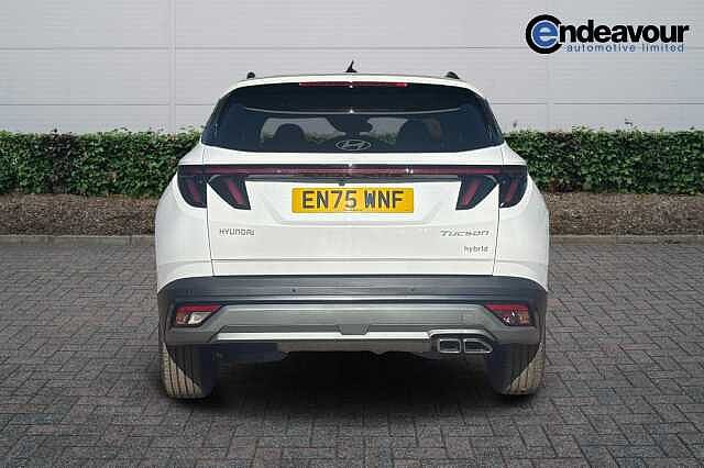Hyundai TUCSON 1.6T 239 Hybrid Advance 5dr Auto White