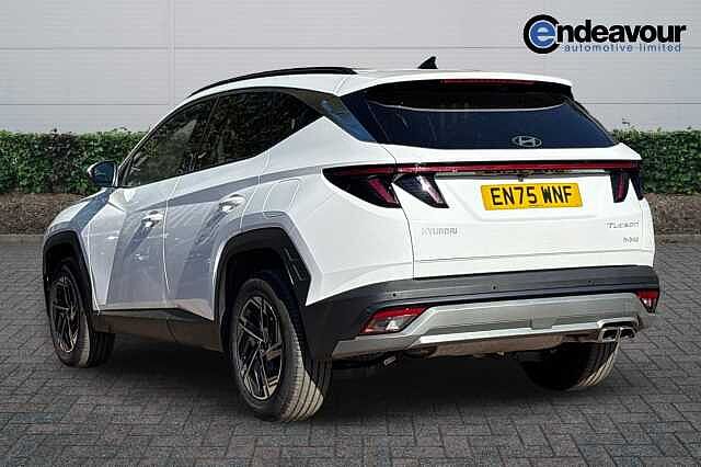 Hyundai TUCSON 1.6T 239 Hybrid Advance 5dr Auto White