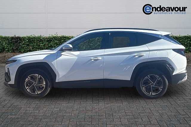 Hyundai TUCSON 1.6T 239 Hybrid Advance 5dr Auto White