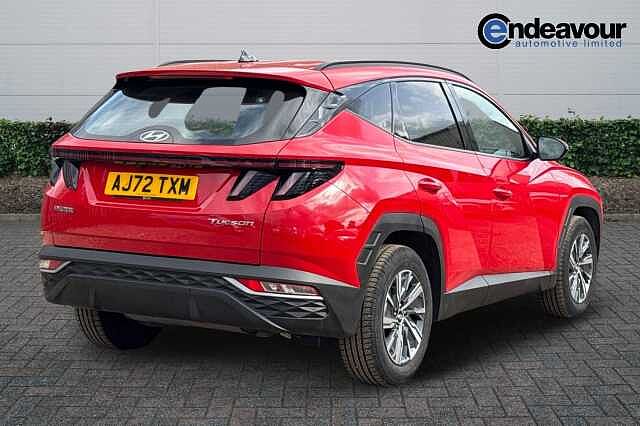 Hyundai TUCSON 1.6 TGDi 48V MHD SE Connect 5dr 2WD DCT Red