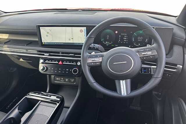 Hyundai TUCSON 1.6T 239 Hybrid Black Line 5dr Auto Red