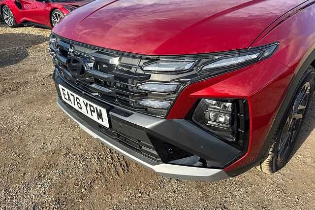 Hyundai TUCSON 1.6T 239 Hybrid Black Line 5dr Auto Red