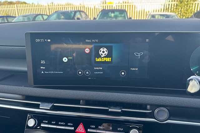 Hyundai TUCSON 1.6T 239 Hybrid Black Line 5dr Auto Red