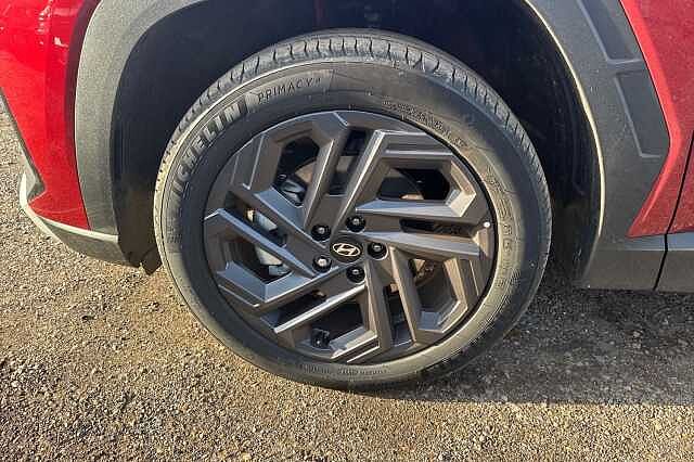 Hyundai TUCSON 1.6T 239 Hybrid Black Line 5dr Auto Red