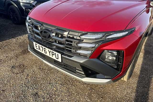 Hyundai TUCSON 1.6T 239 Hybrid Black Line 5dr Auto Red