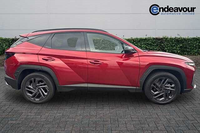 Hyundai TUCSON 1.6T 239 Hybrid Black Line 5dr Auto Red