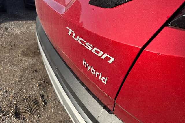 Hyundai TUCSON 1.6T 239 Hybrid Black Line 5dr Auto Red