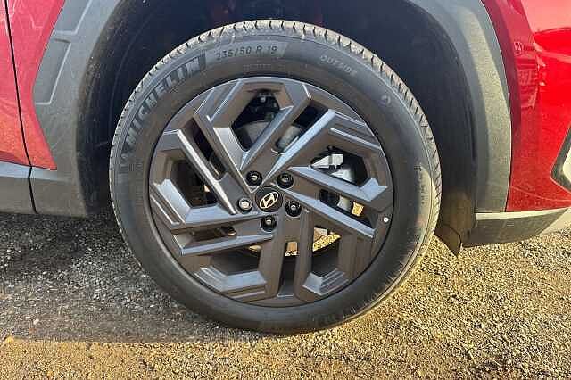 Hyundai TUCSON 1.6T 239 Hybrid Black Line 5dr Auto Red
