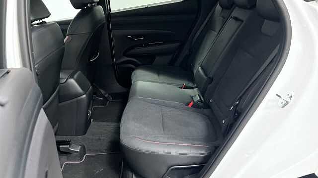Hyundai TUCSON 1.6 T-GDi MHEV N Line SUV 5dr Petrol Hybrid DCT Euro 6 (s/s) (160 ps) Atlas White