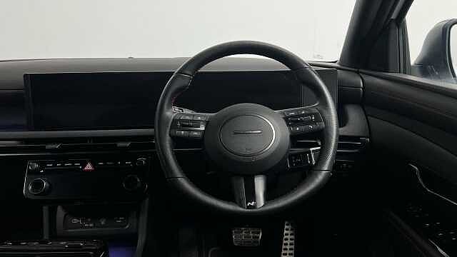 Hyundai TUCSON 1.6 T-GDi MHEV N Line SUV 5dr Petrol Hybrid DCT Euro 6 (s/s) (160 ps) Atlas White