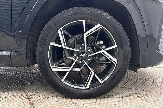 Hyundai KONA 1.6 h-GDi N Line SUV 5dr Petrol Hybrid DCT Euro 6 (s/s) (129 ps) Black