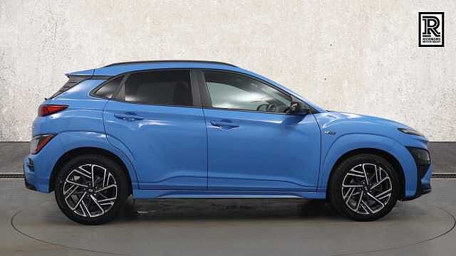 Hyundai KONA 1.0 T-GDi MHEV N Line SUV 5dr Petrol Hybrid Manual Euro 6 (s/s) (120 ps) Blue