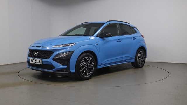 Hyundai KONA 1.0 T-GDi MHEV N Line SUV 5dr Petrol Hybrid Manual Euro 6 (s/s) (120 ps) Blue