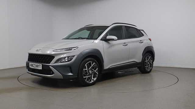 Hyundai KONA 1.6 h-GDi Premium SUV 5dr Petrol Hybrid DCT Euro 6 (s/s) (141 ps) Grey