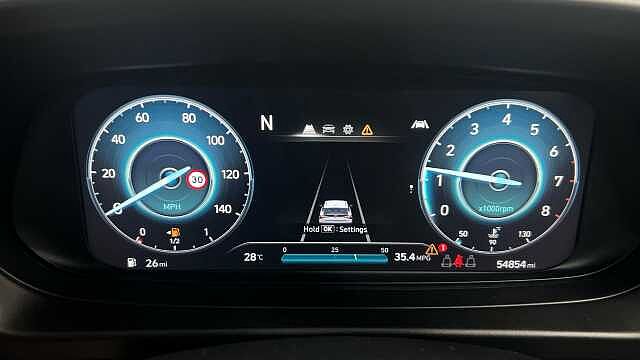 Hyundai I20 1.0 T-GDi MHEV SE Connect Hatchback 5dr Petrol Hybrid Manual Euro 6 (s/s) (100 p Grey