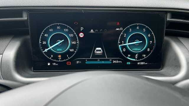 Hyundai TUCSON 1.6 T-GDi MHEV N Line SUV 5dr Petrol Hybrid DCT Euro 6 (s/s) (150 ps) Black
