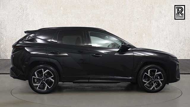 Hyundai TUCSON 1.6T N Line SUV 5dr Petrol Hybrid Auto Euro 6 (s/s) (239 ps) BLACK